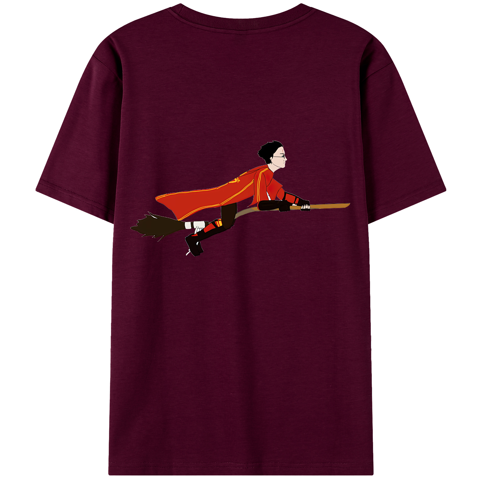 （画像用） Harry Potter ハリー・ポッターシリーズ レディース半袖Tシャツ(バックプリント)